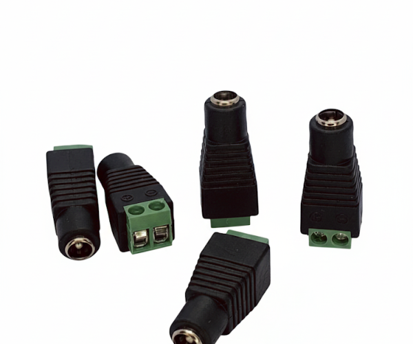 Conector de Alimentação Para Câmeras (Macho)