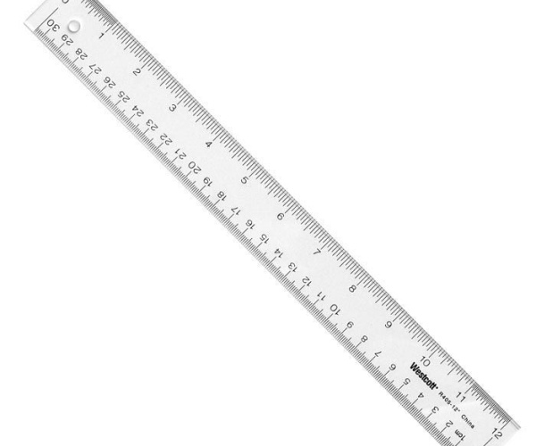 RÉGUA DE 30 CM
